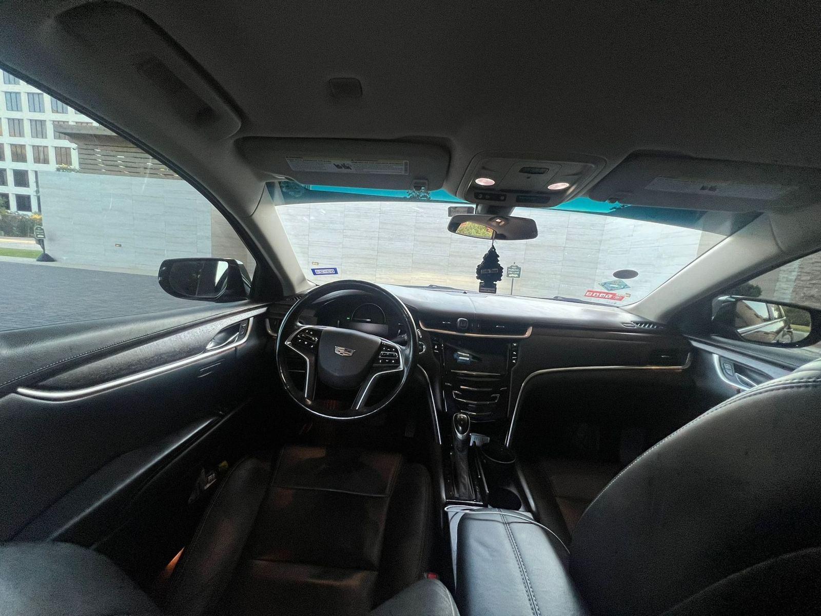 Cadillac XTS sedan interior dashboard — Houston Limo Chauffeur