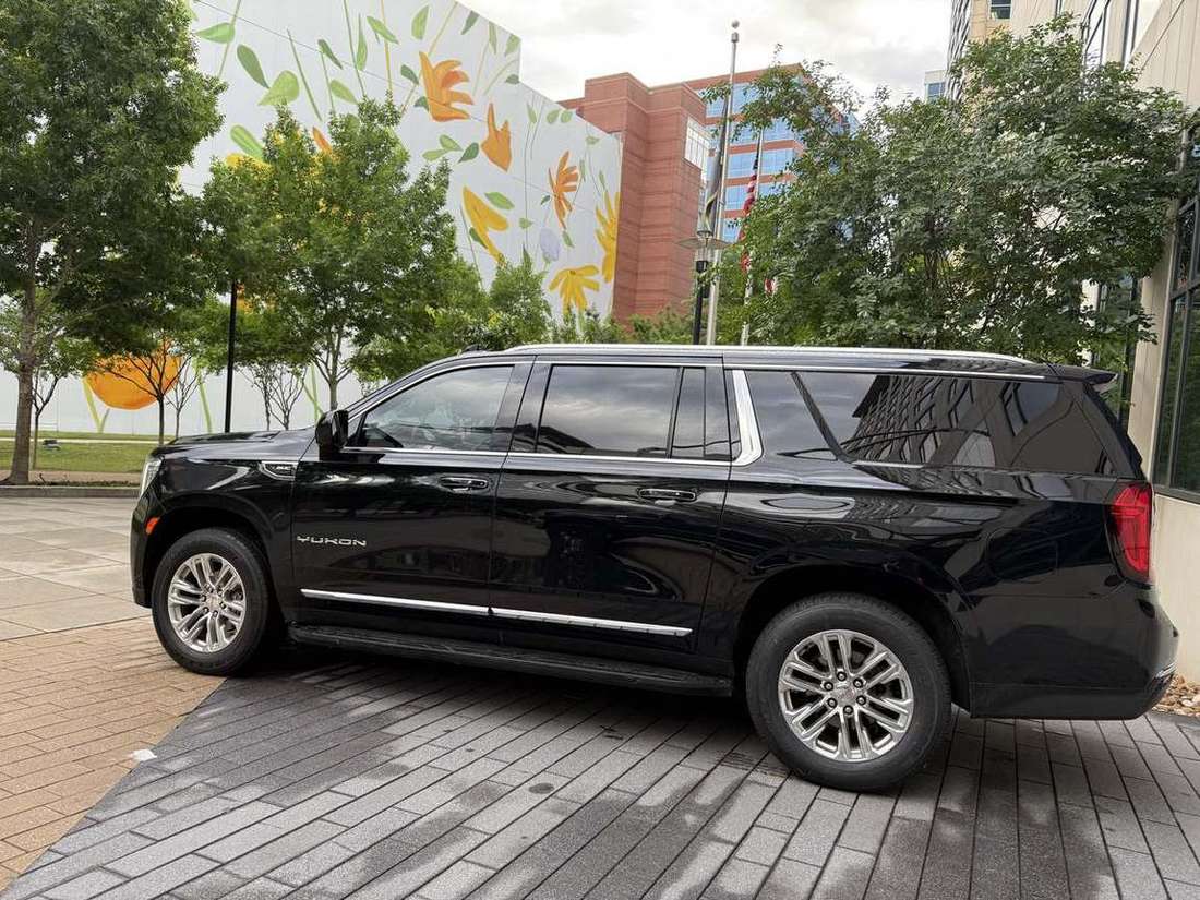 The Woodlands Yukon mural — Houston Limo Chauffeur