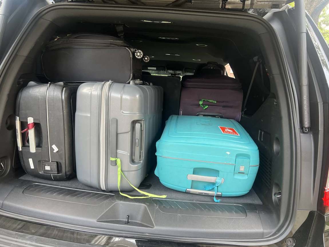 Yukon luggage — Houston Limo Chauffeur
